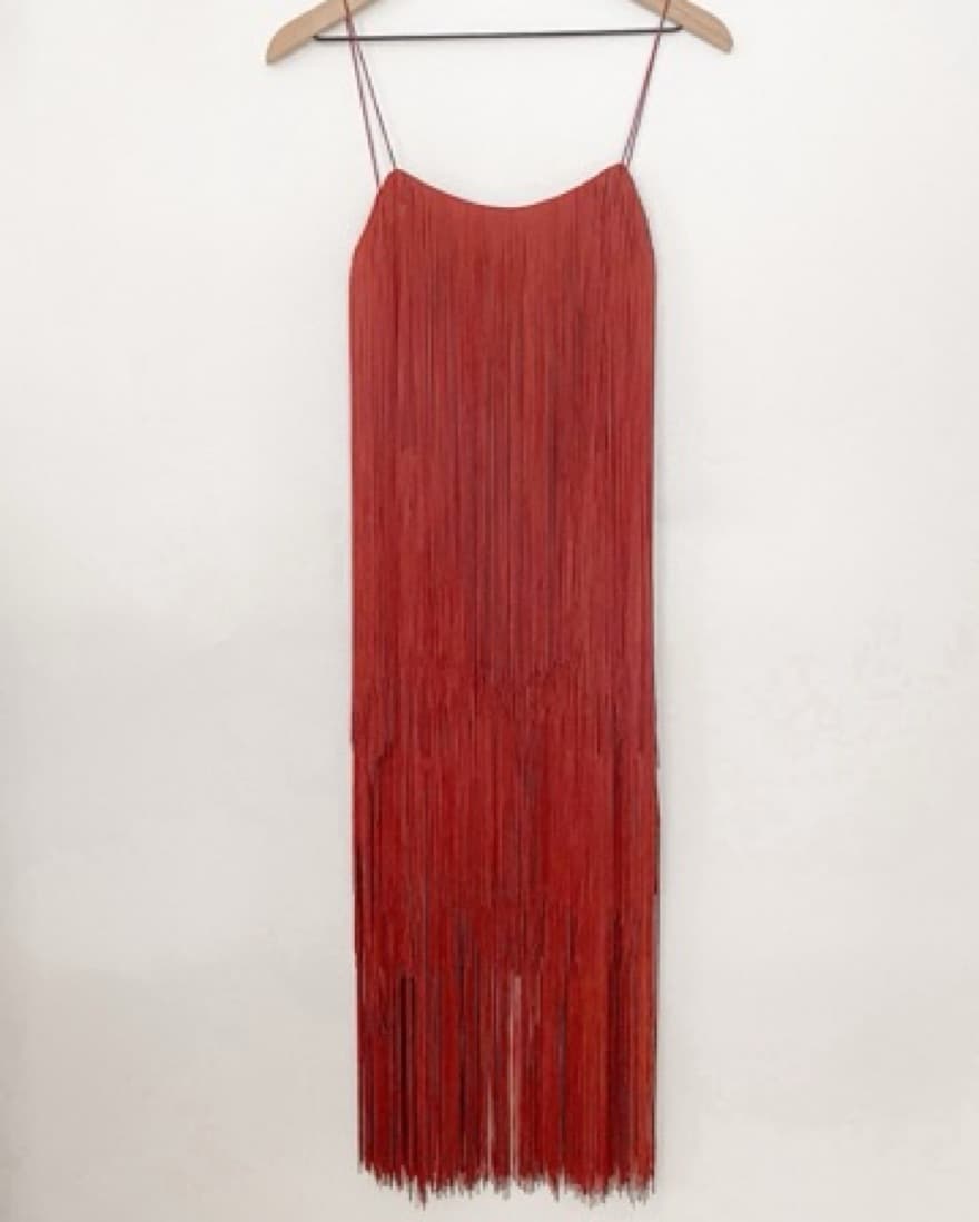 Zara strappy fringed dress 2712/835 - Image 2