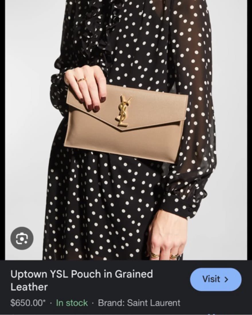 YSL Clutch - Image 5