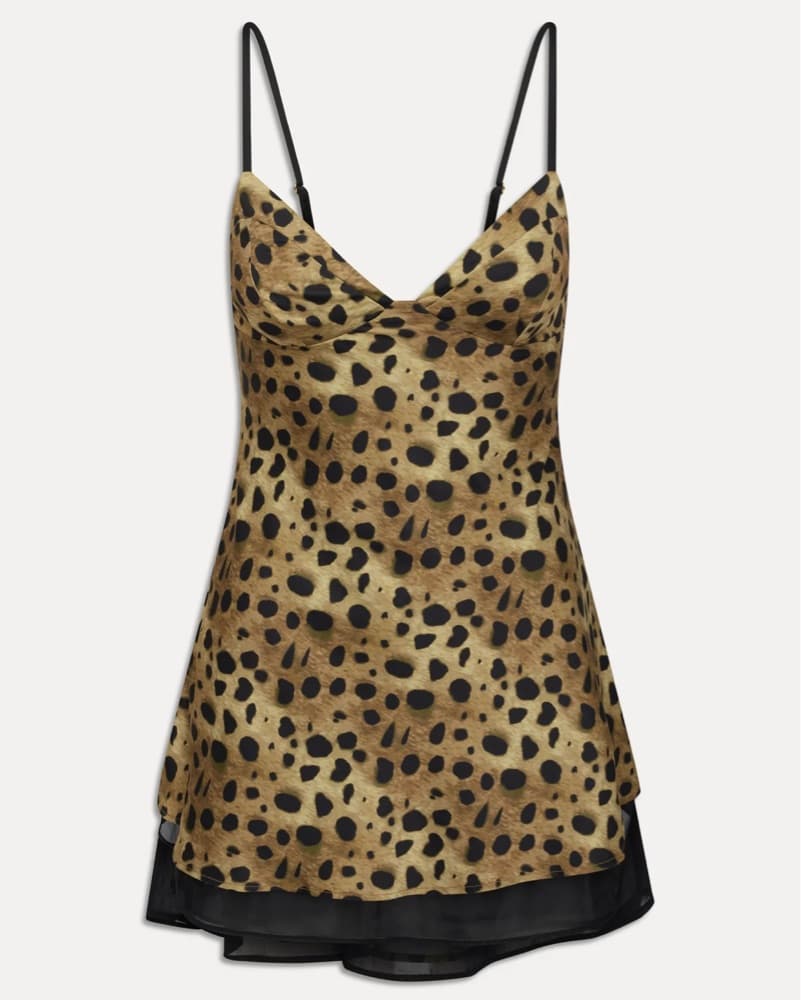 Frankis Bikinies Satin Mini Dress - Image 3