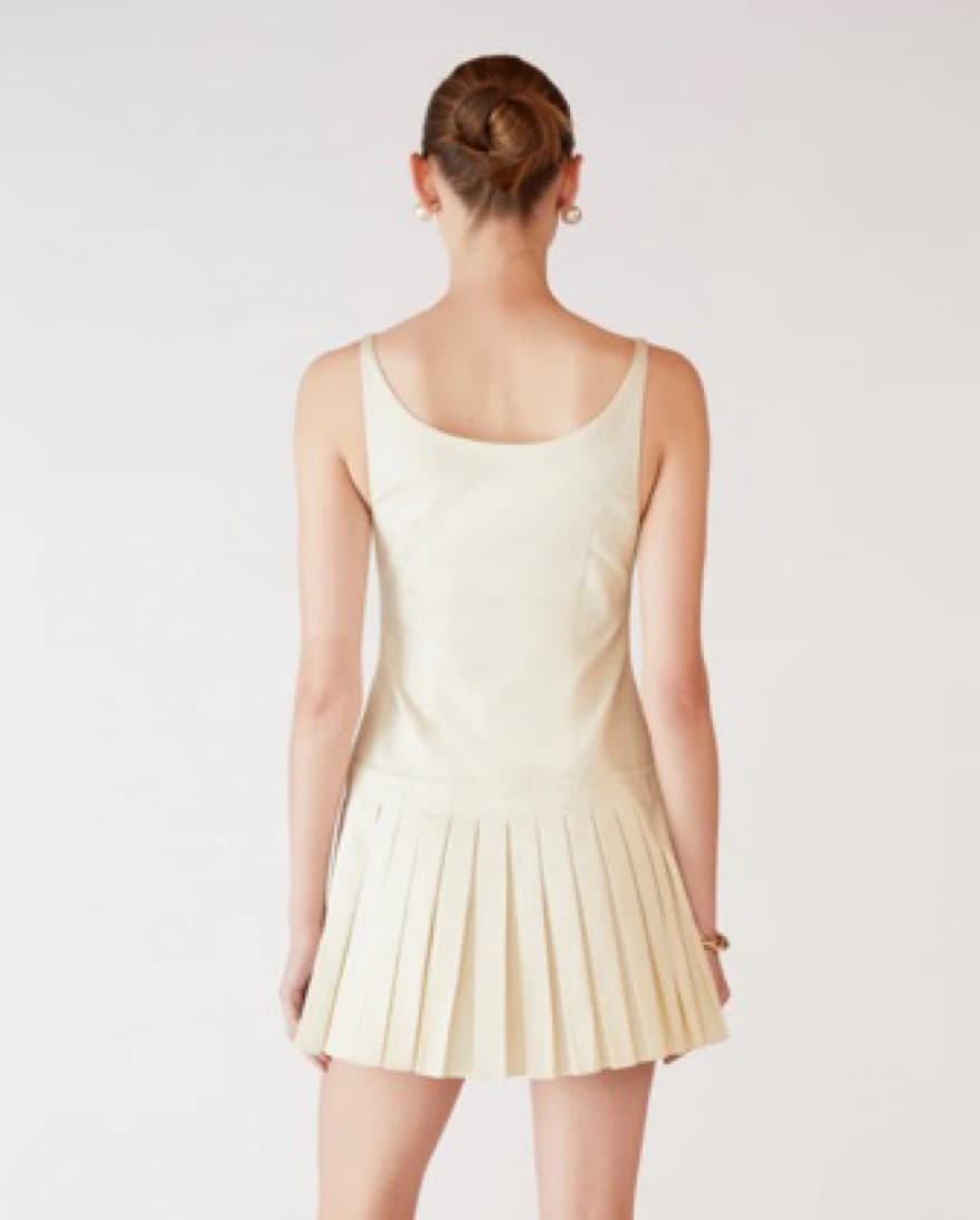 Orseund Iris Pleated Mini Dress - Image 2