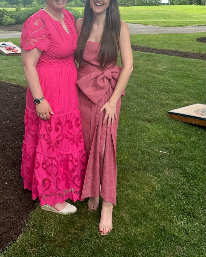 Rebecca Vallance Pink Dress - Image 3