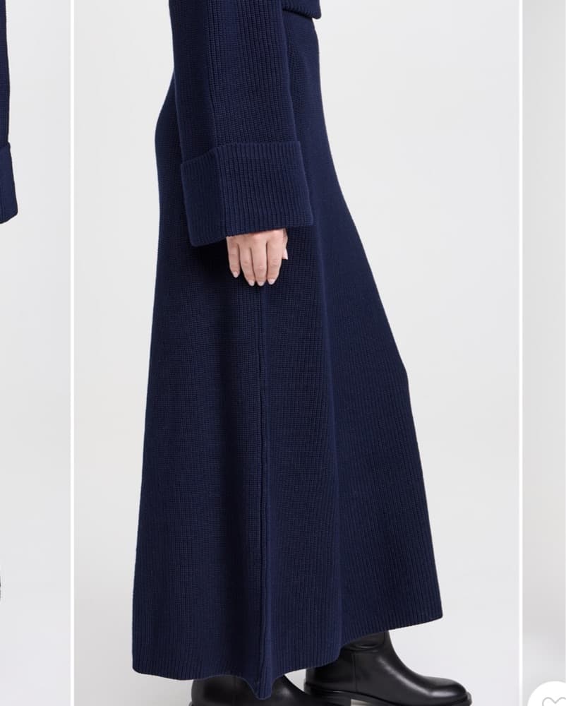 ALIGNE Navy Sweater Set - Image 3
