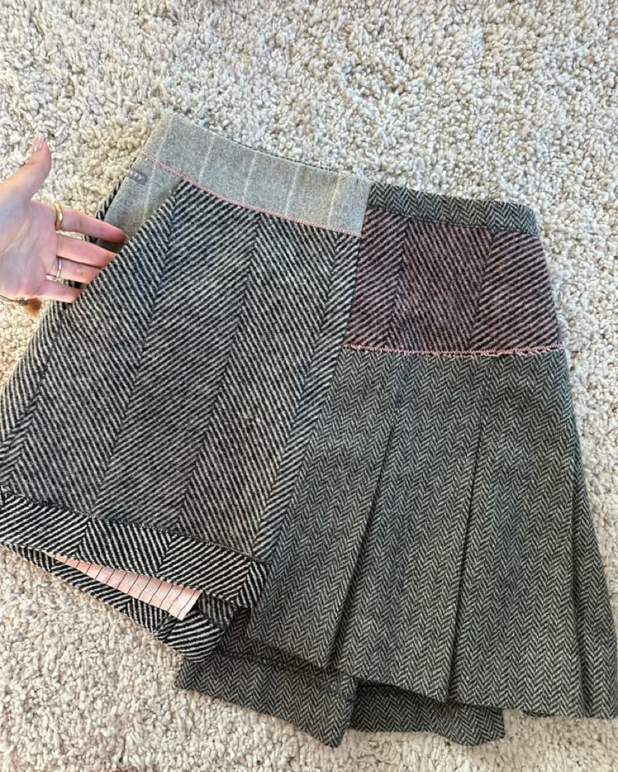 miss sixty wool skirt - Image 1