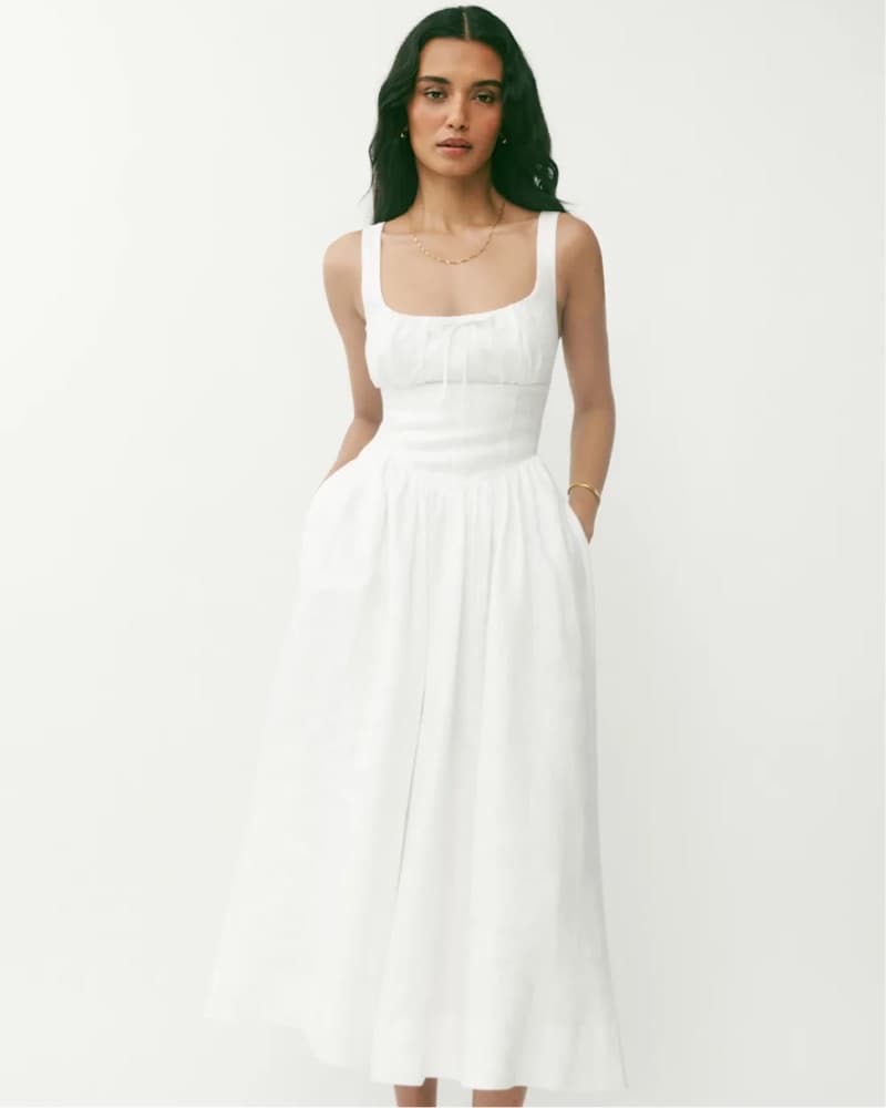 Balia Linen Dress - Image 1