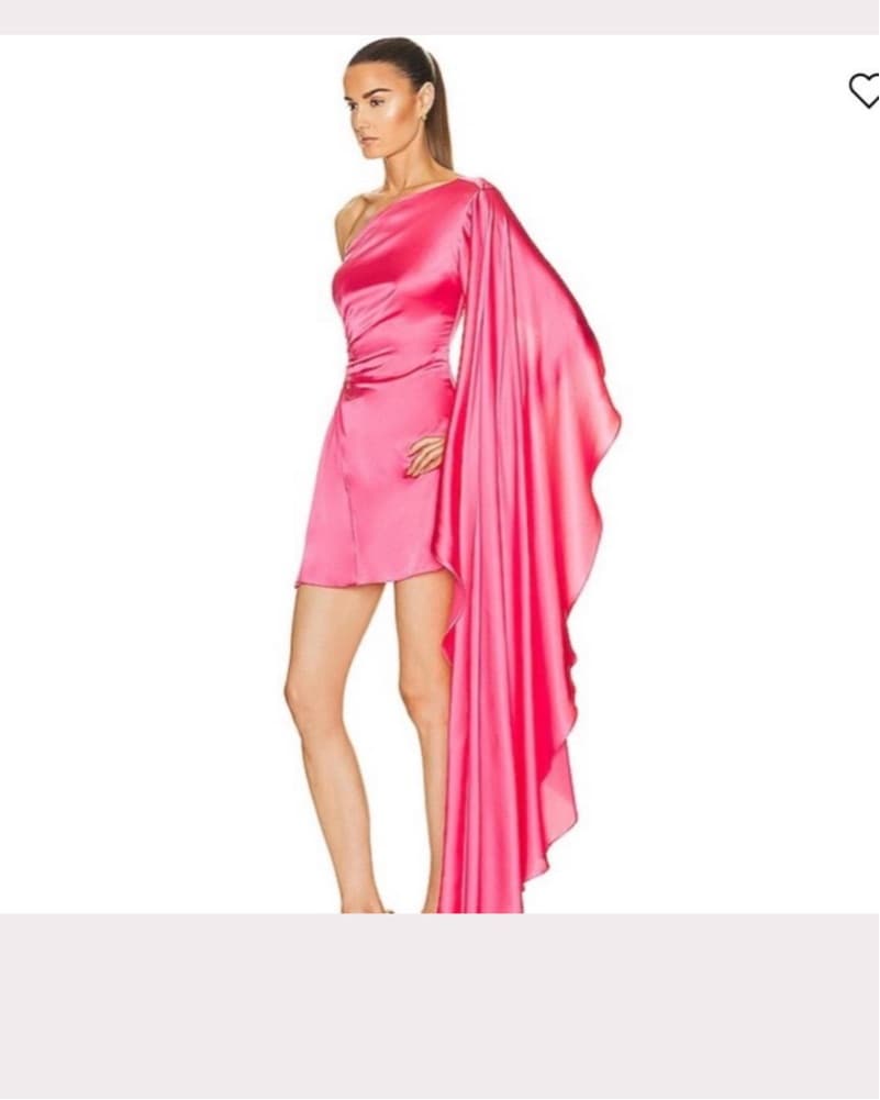 Cult Gaia Malia Dress in pink - Image 3