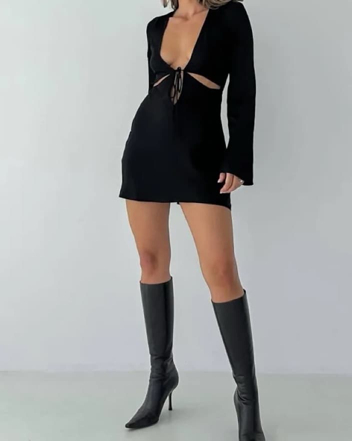 High Hoops Mini Dress - Image 1