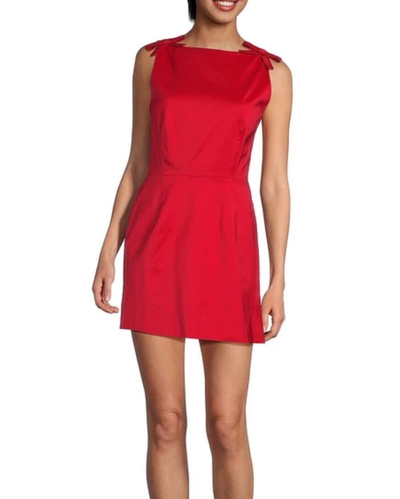 Red Mini Dress - Image 1