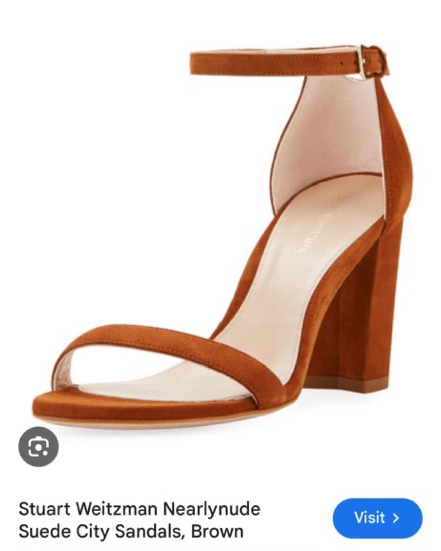 Stuart Weitzman Nearlynude Sandals - Image 1