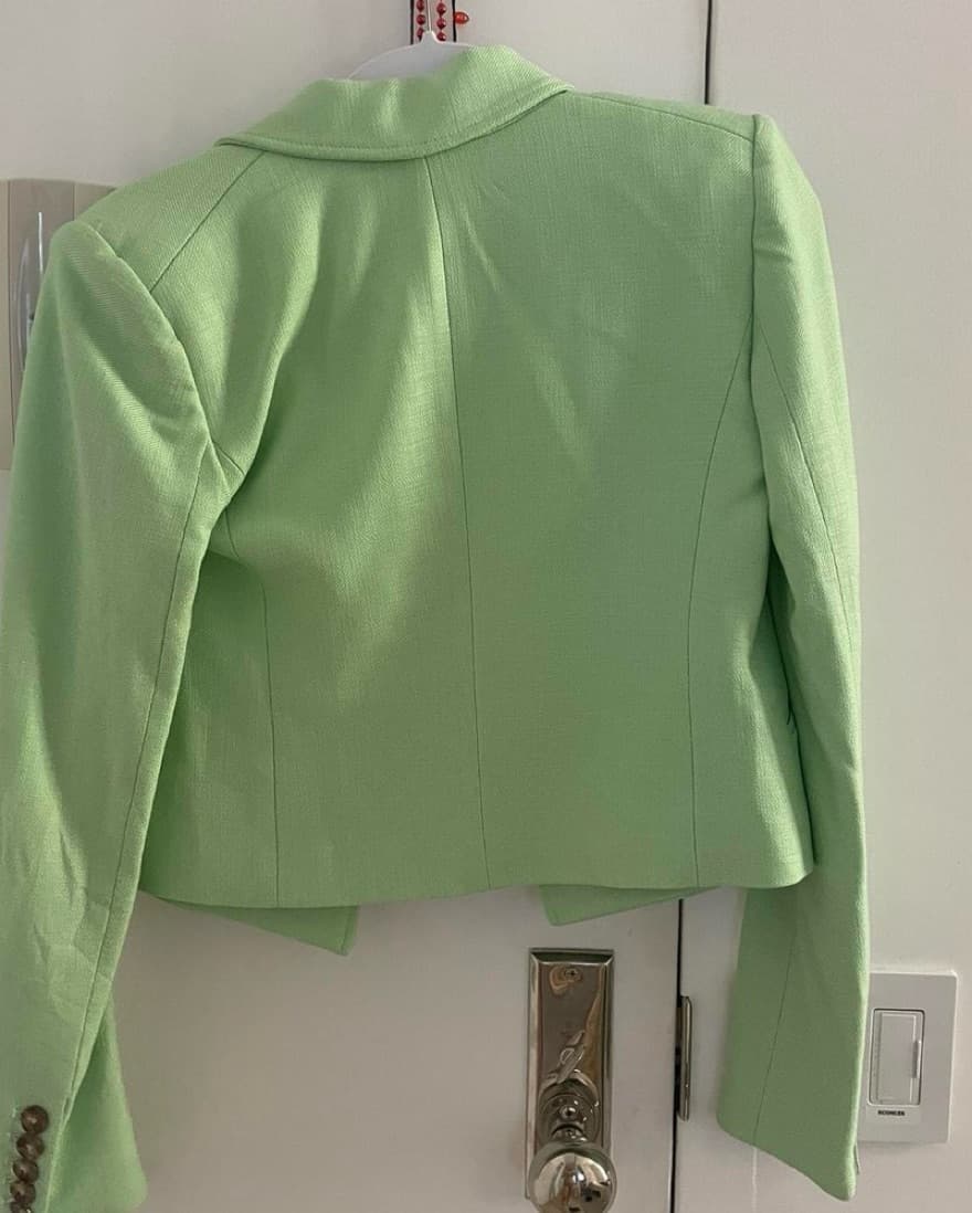 Veronica Beard Cropped Blazer - Image 2