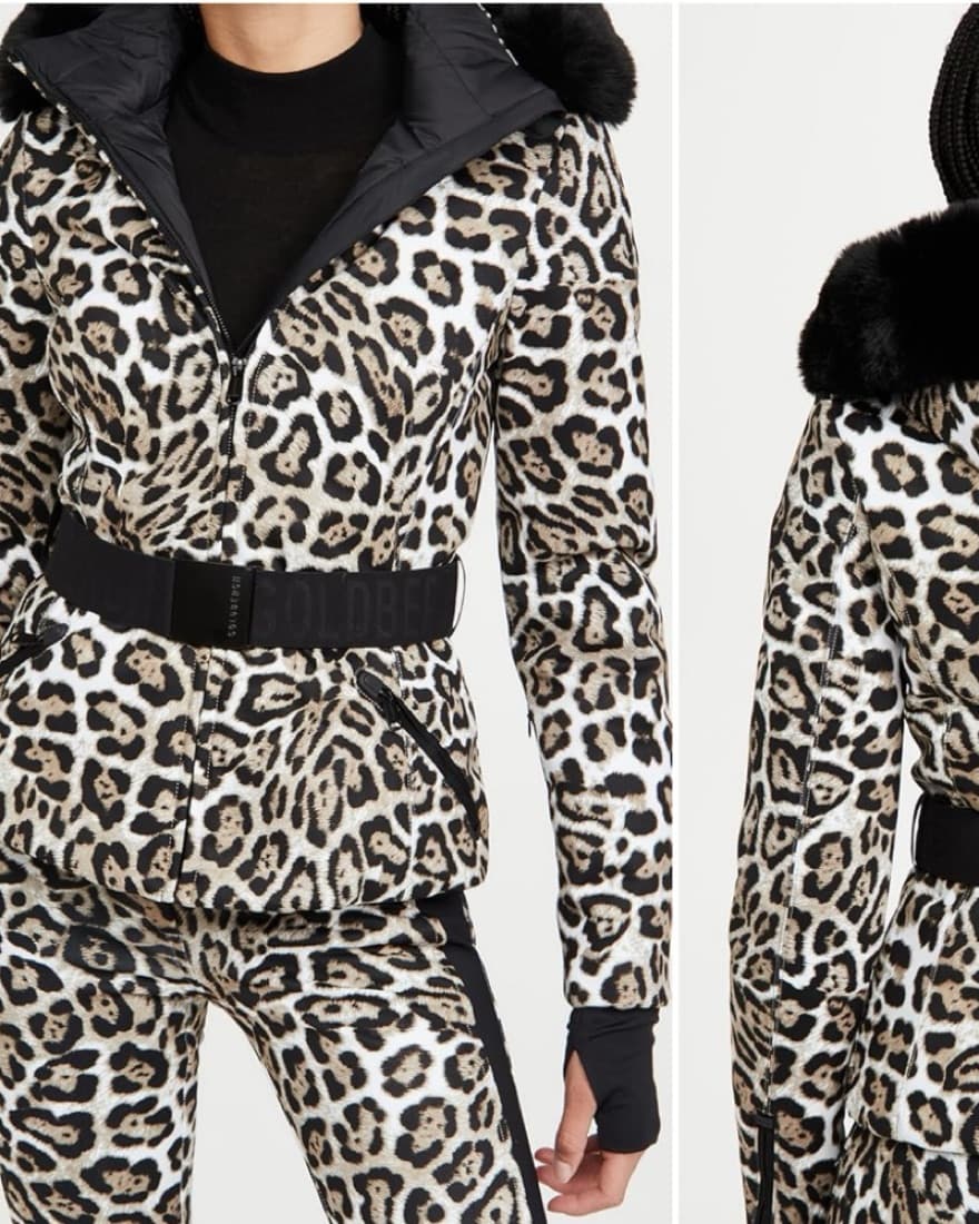 Goldbergh Leopard Ski Jacket - Image 1