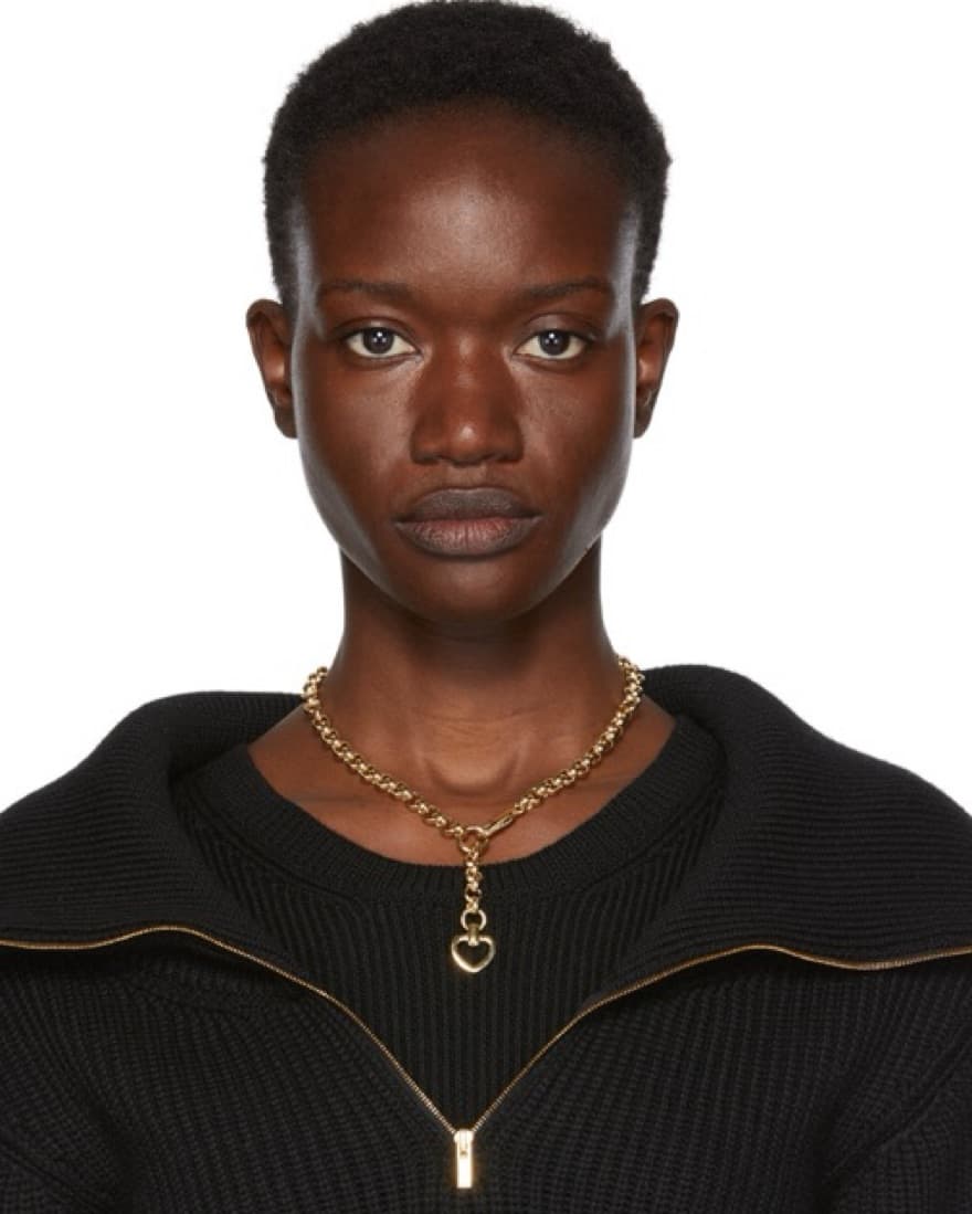 Laura Lombardi Heart Pendant Necklace - Image 1