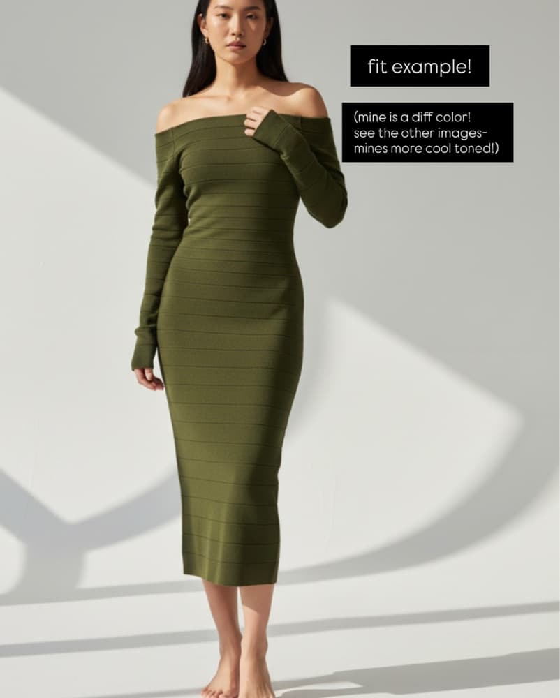 OFF THE SHOULDER DRESS - Image 3