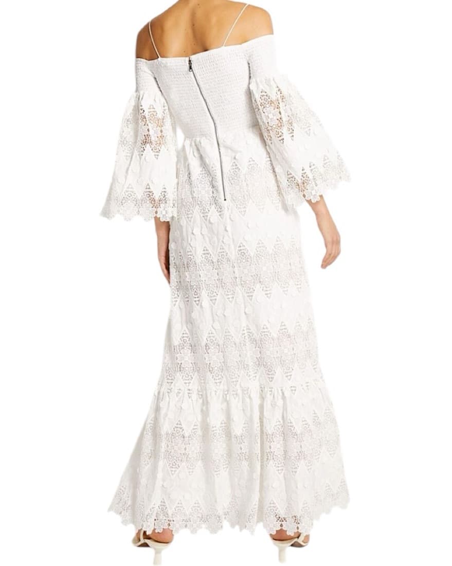 Alice + Olivia Lace Maxi Dress - Image 5
