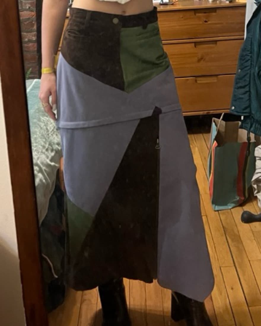 Florence Blanché Combo Skirt  - Image 3