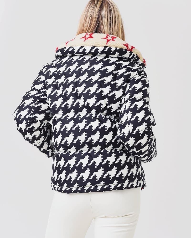 Perfect Moment Hounstooth Ski Jacket - Image 3