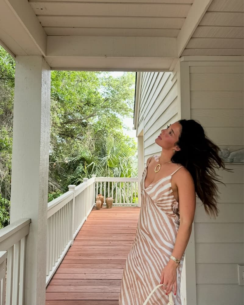 Misa Los Angelos Zebra-Print Silk Dress - Image 6
