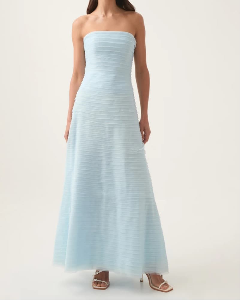 Aje Blue Soundscape Dress - Image 2