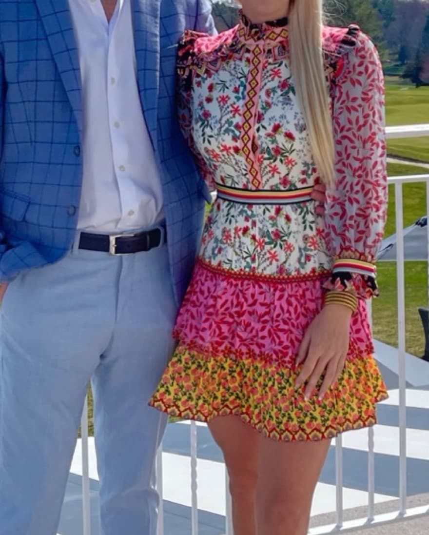 Alice And Olivia Floral Dress - Image 1