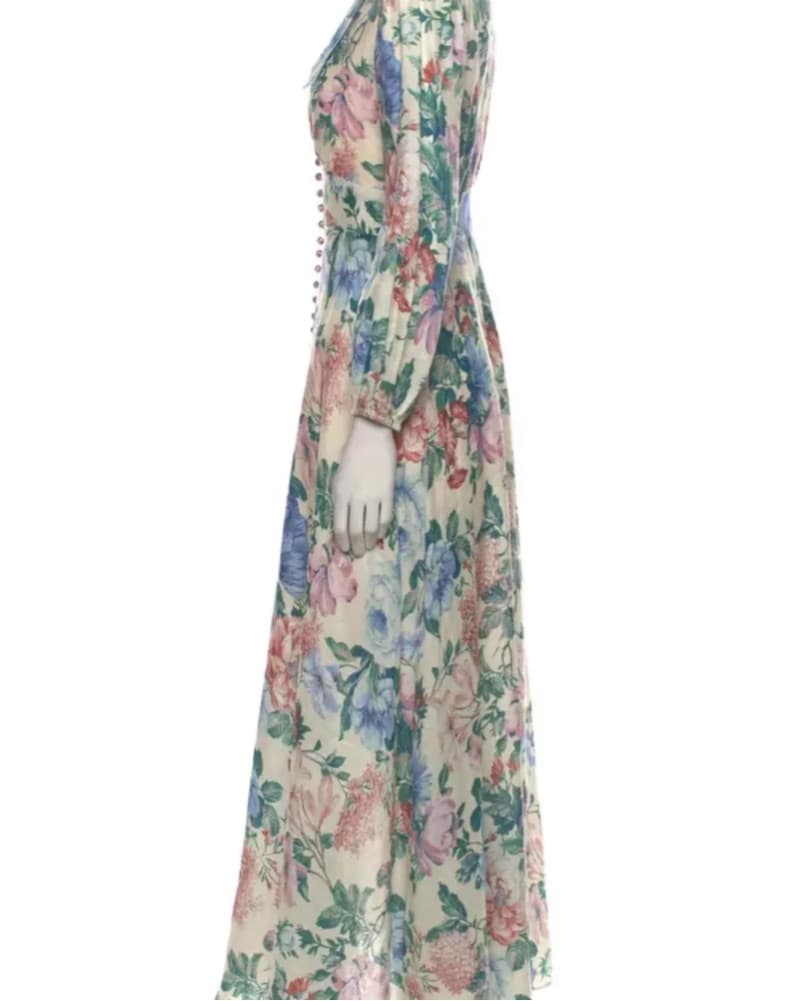Zimmermann Verity Linen Dress Size 2 - Image 2