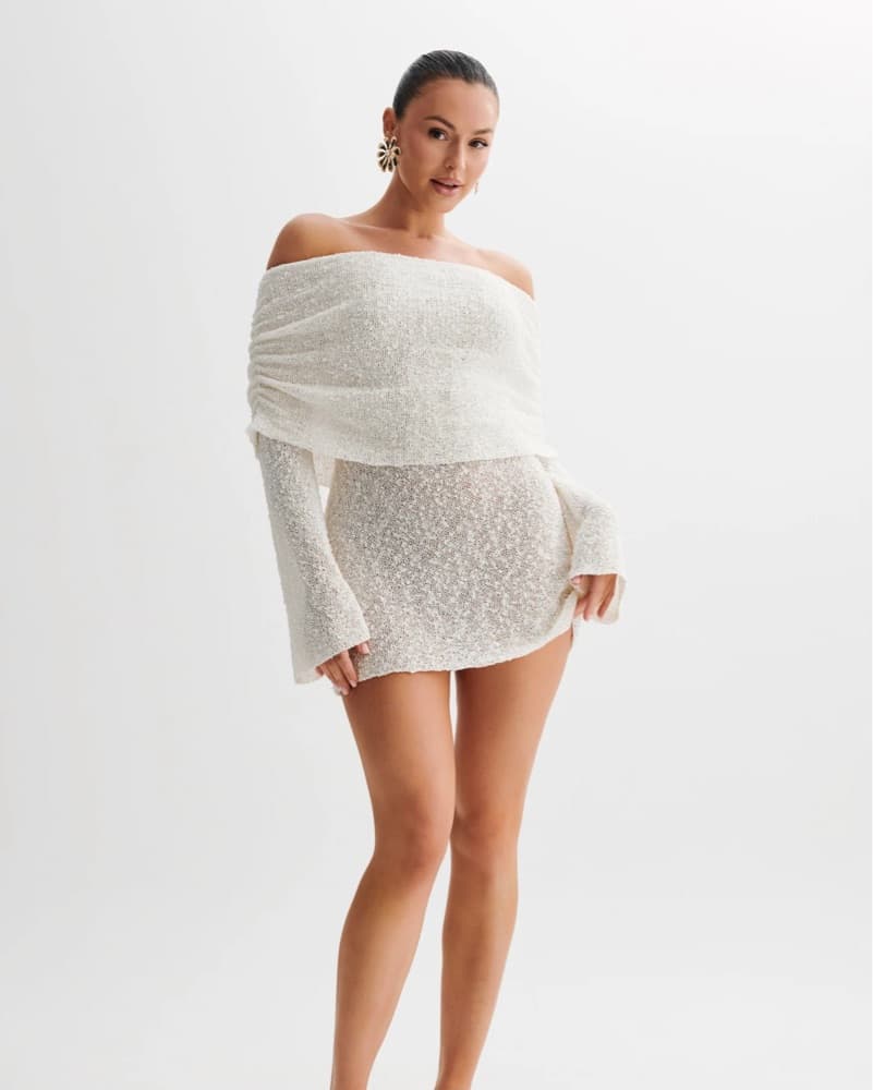 Meshki Marisol Off The Shoulder Mini - Image 4