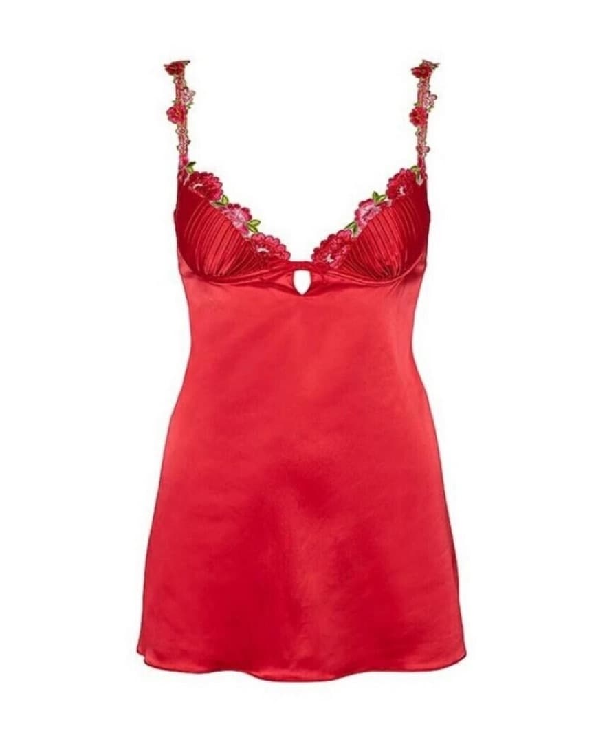 For Love & Lemons Floral Slip Dress - Image 1
