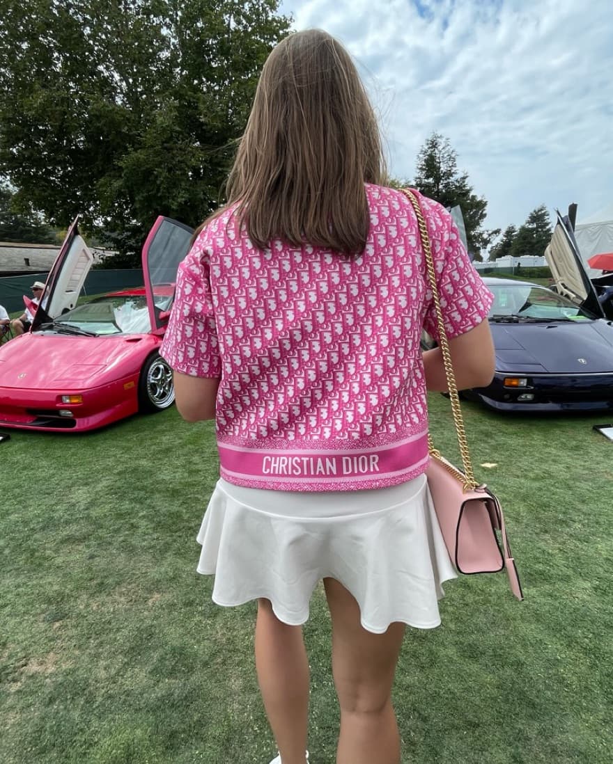 Hot Pink Dior Top - Image 2