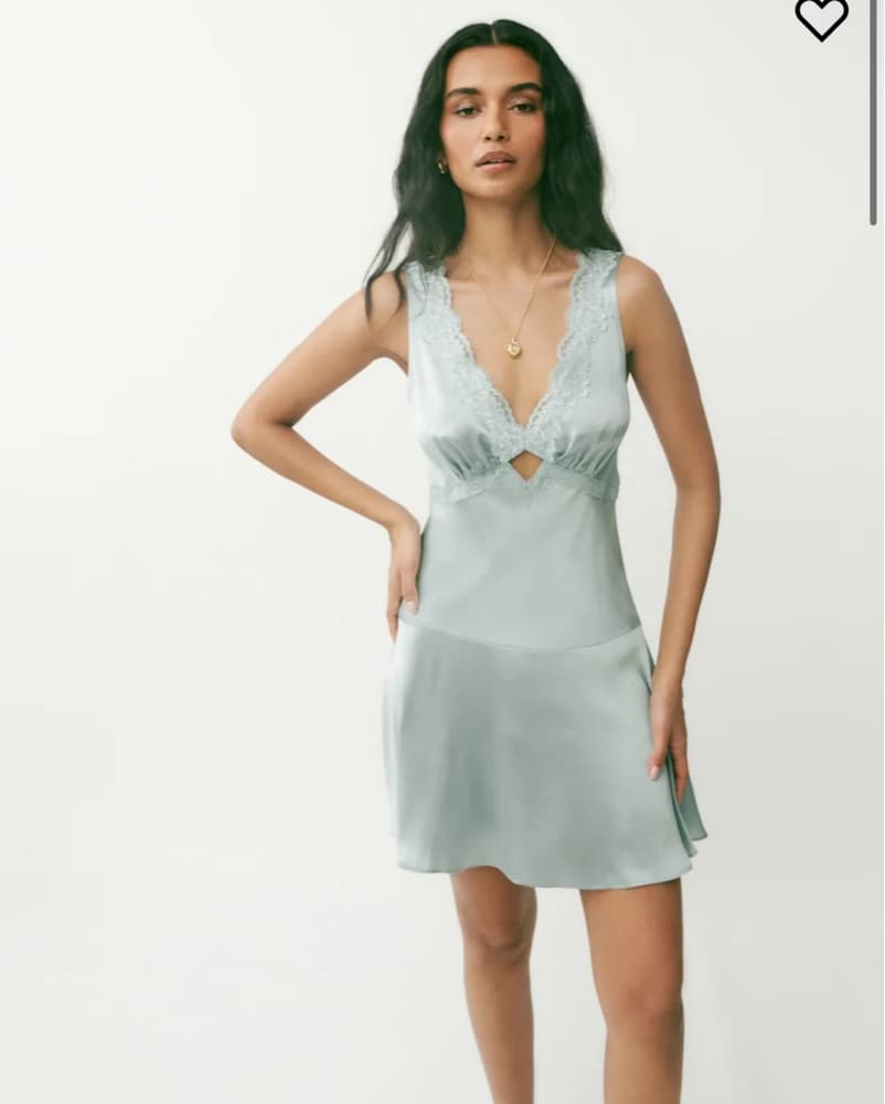 Revolve Belva Silk Dress - Image 1