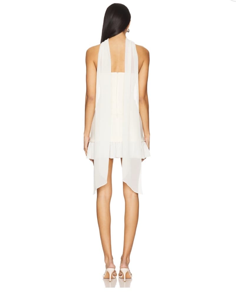 Alice Mini Dress in Ivory  - Image 3