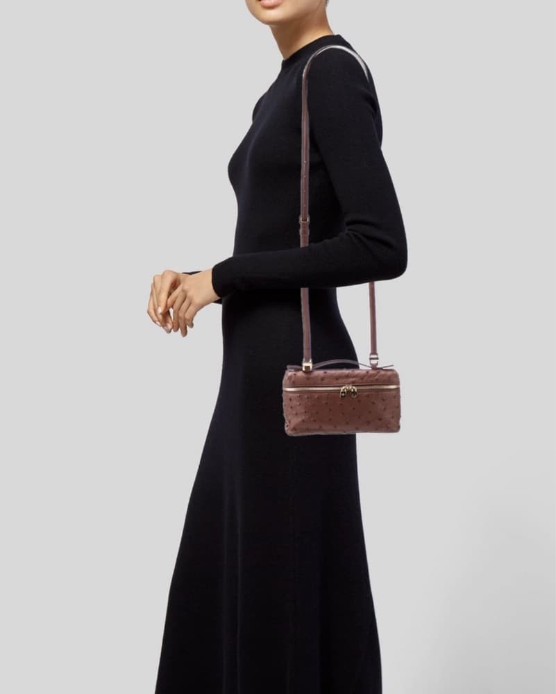 Loro Piana Ostrich L19 Purse - Image 6