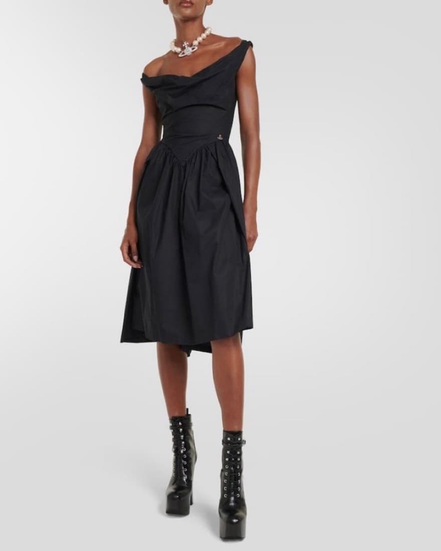 Vivienne Westwood Poplin Midi Dress - Image 1