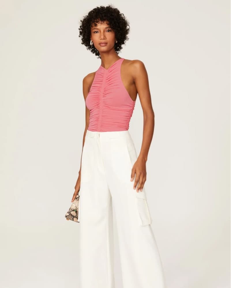 A.L.C. Adley Ruched Top - Image 3