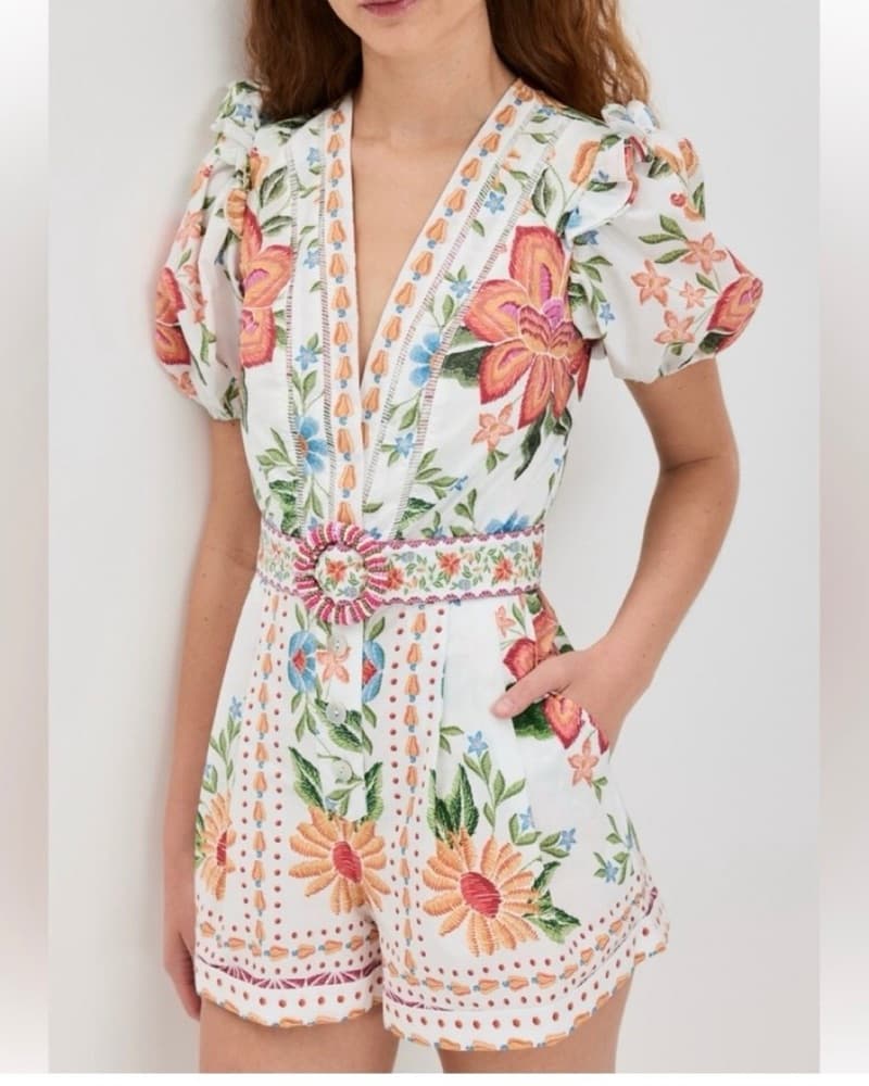 FARM Rio Garden Romper - Image 3