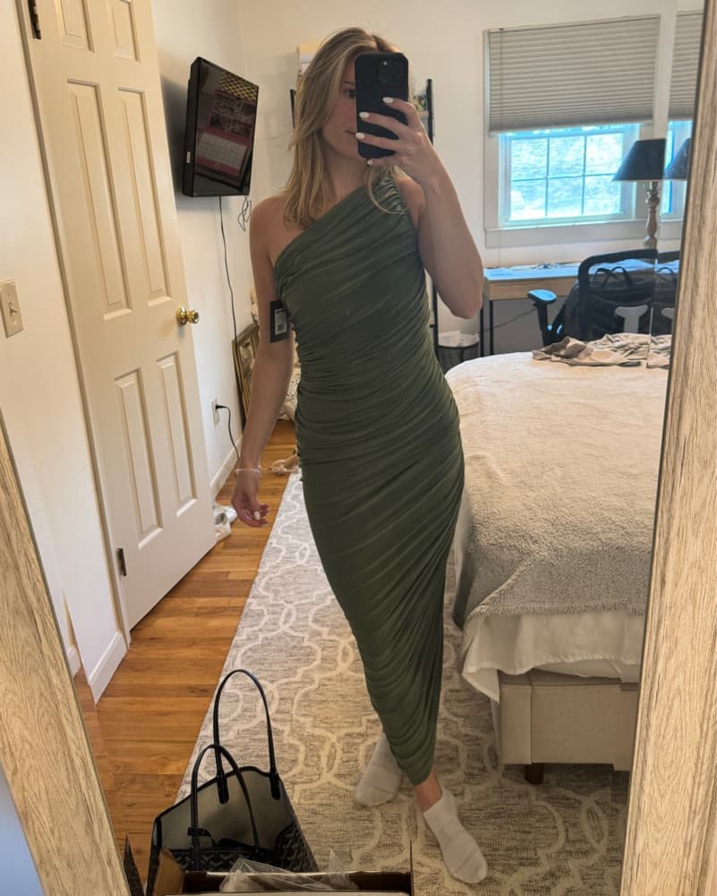 Green Revolve Dress - Image 4