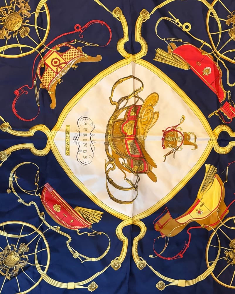 Hermes Silk Scarf - Image 1