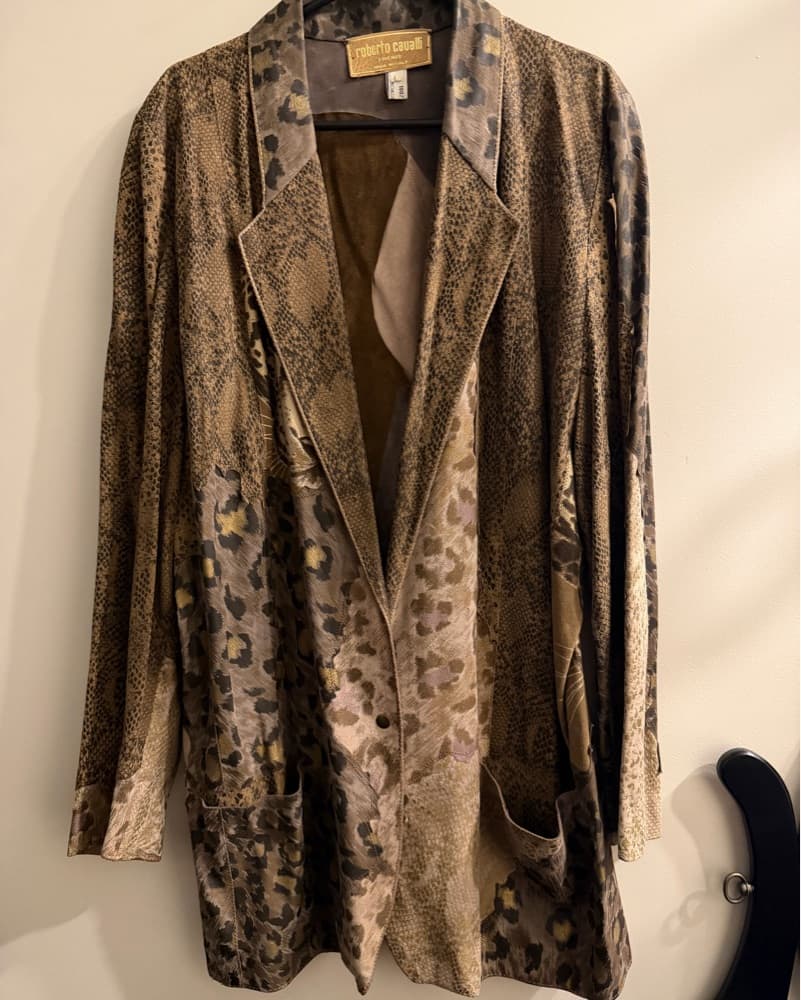 Vintage Roberto Cavalli Jacket Size L - Image 1