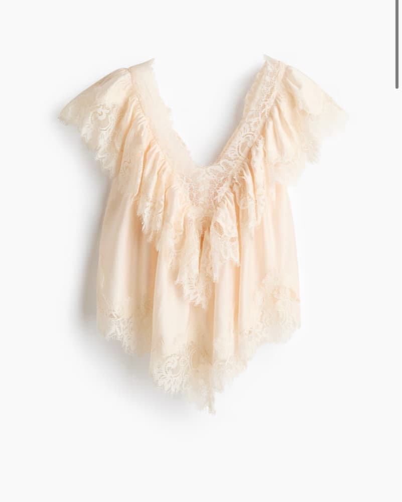 Drapey Lace Top - Image 1