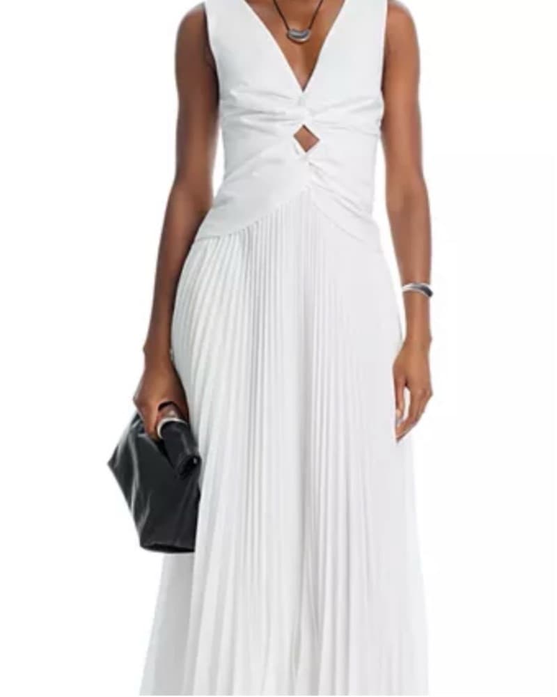 Simkhai Viviann Cutout Maxi In White  - Image 2