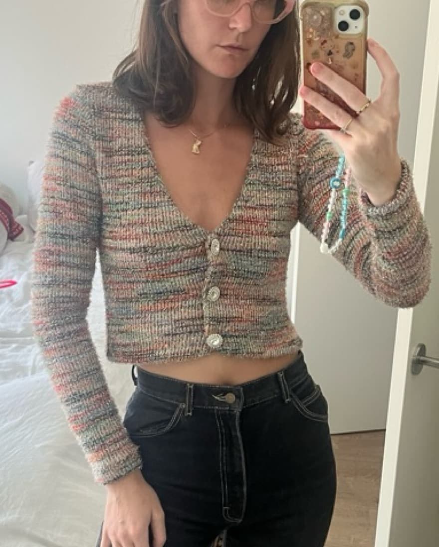 Majorelle Cute Sparkle Cropped Sweater   - Image 3