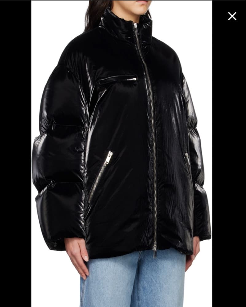 $1,680 KHAITE Black Gallo Down Jacket - Image 2
