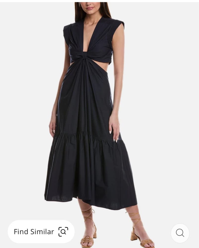 ALC alexandria cut out dress - Image 1