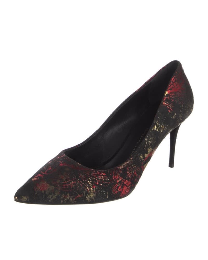 Giuseppe Zanotti Metallic Jacquard Pumps - Image 2
