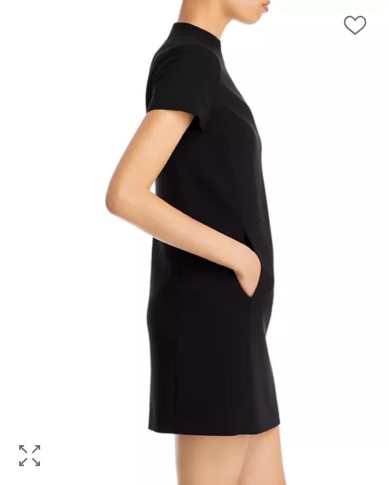 Theory Jasneah Admiral Crepe Mini Dress  - Image 2