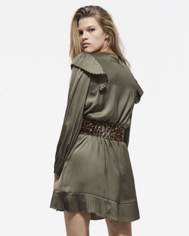 The Kooples Short Pleated Dress - Image 3