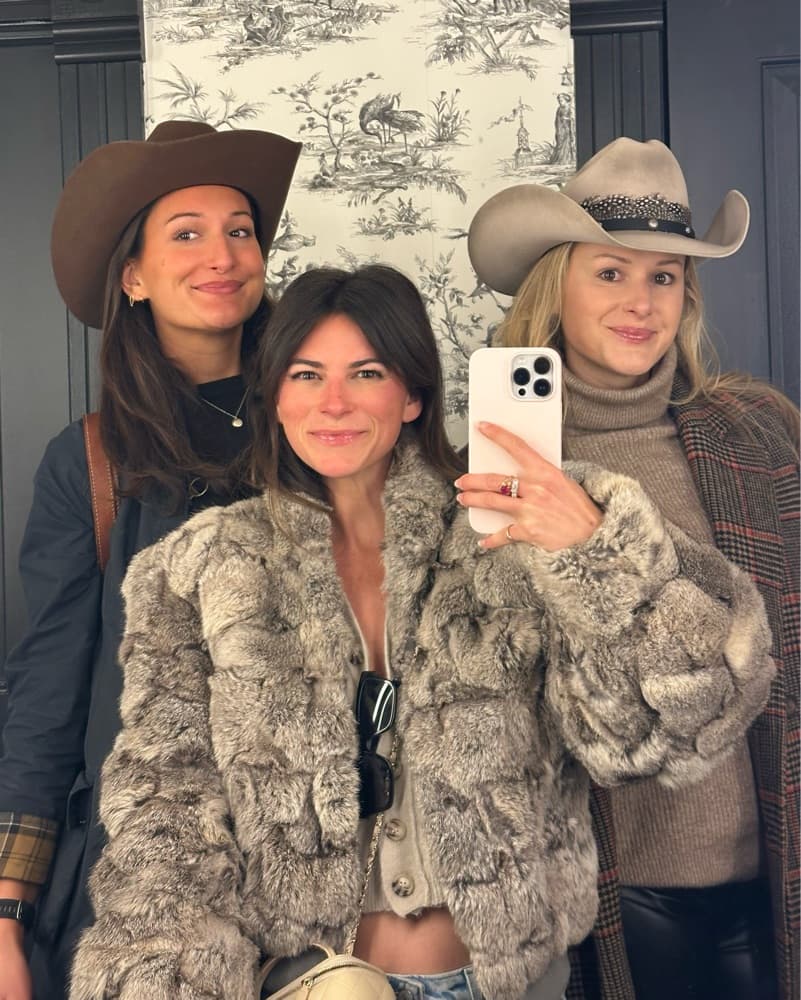 Rabbit Fur Silver Coat - Image 2