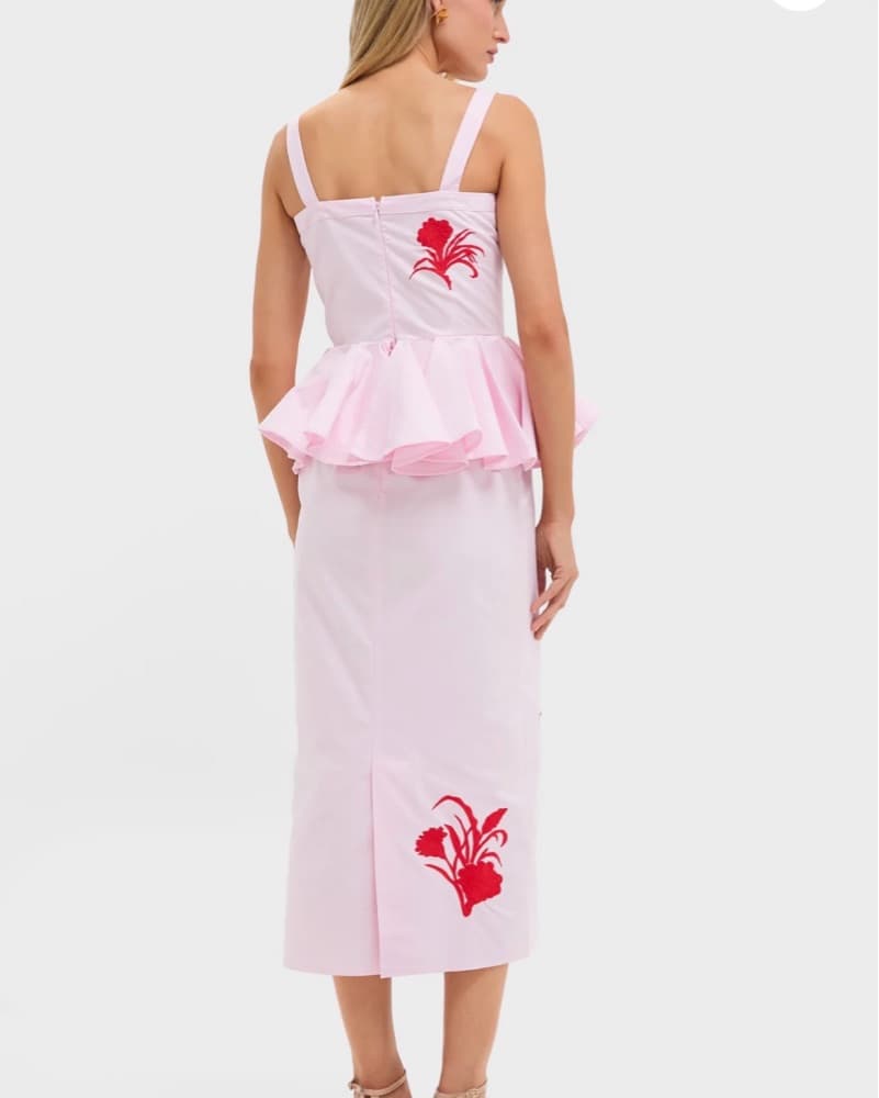 FANM MON Exclusive Pink and Red Noemine  - Image 2