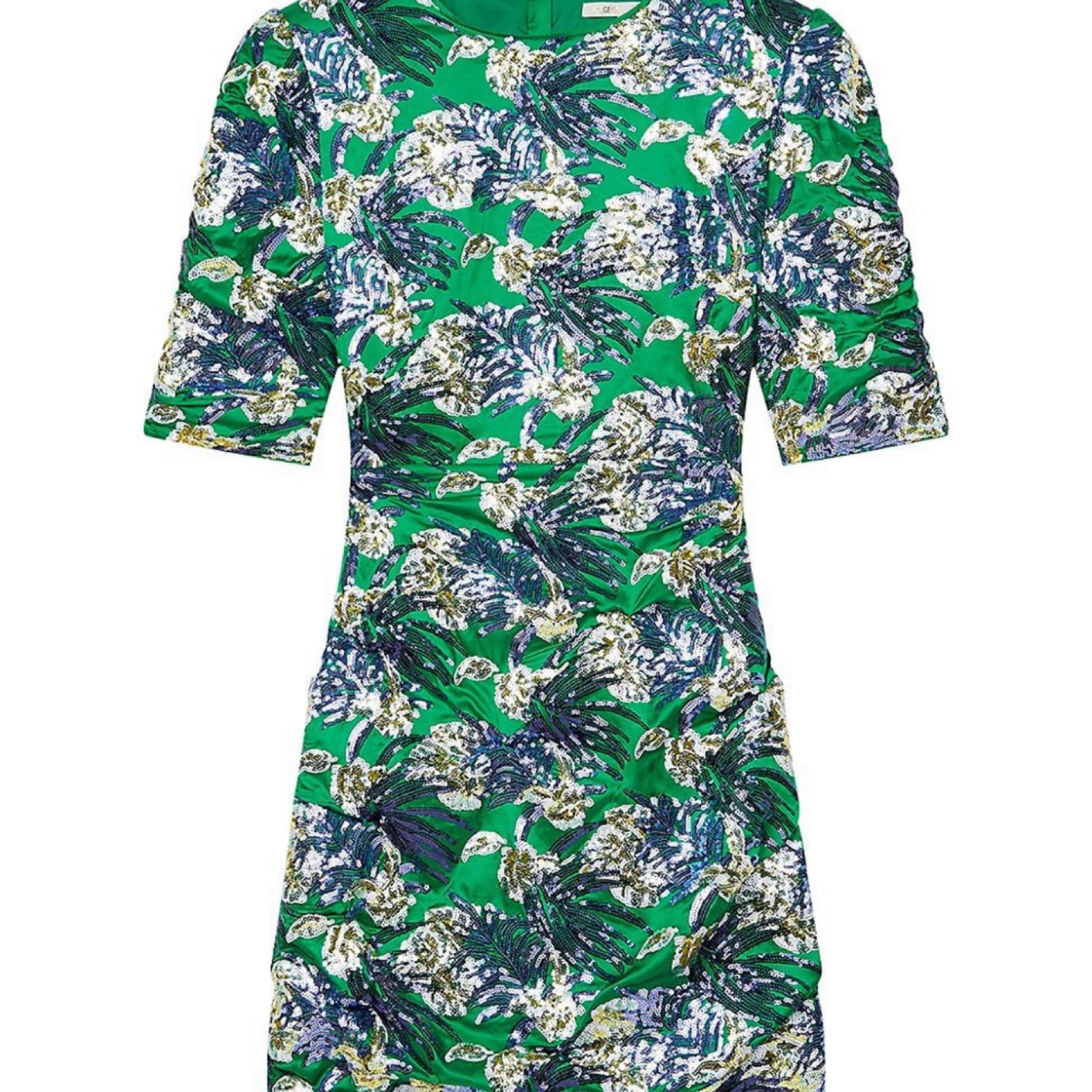 Maje Razul Embroidered Sequin Mini Dress - Image 2
