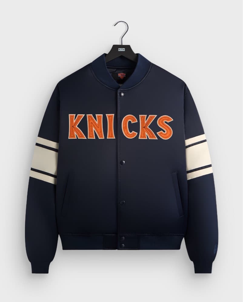 Kith knicks Bomber Jacket - Image 1