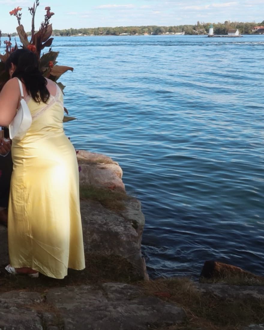 westley maxi dress- yellow - Image 2