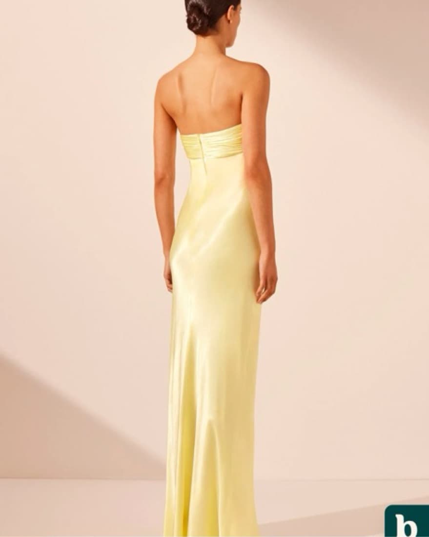 Shona Joy Strapless Gown - Image 3
