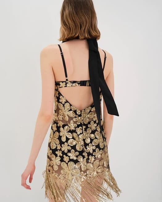 For love & Lemons Colette Mini Dress - Image 2